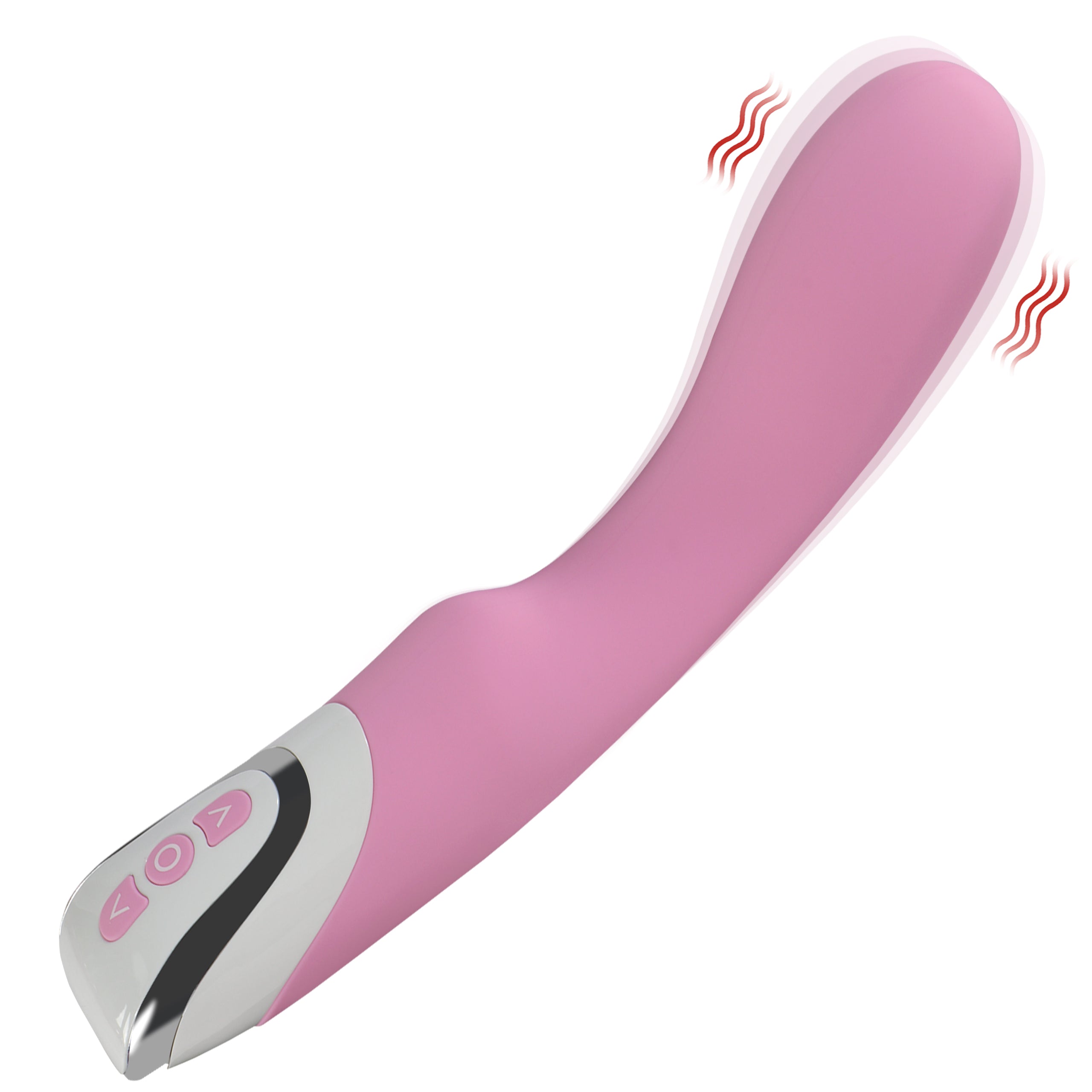 Rechargeable silicone vibrator super strong vibration