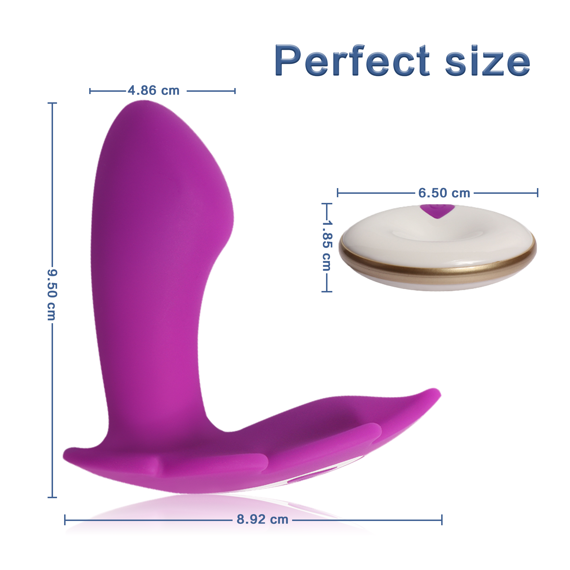 Wearable Panty Vibrator With Remote Controller Butterfly Vibrator