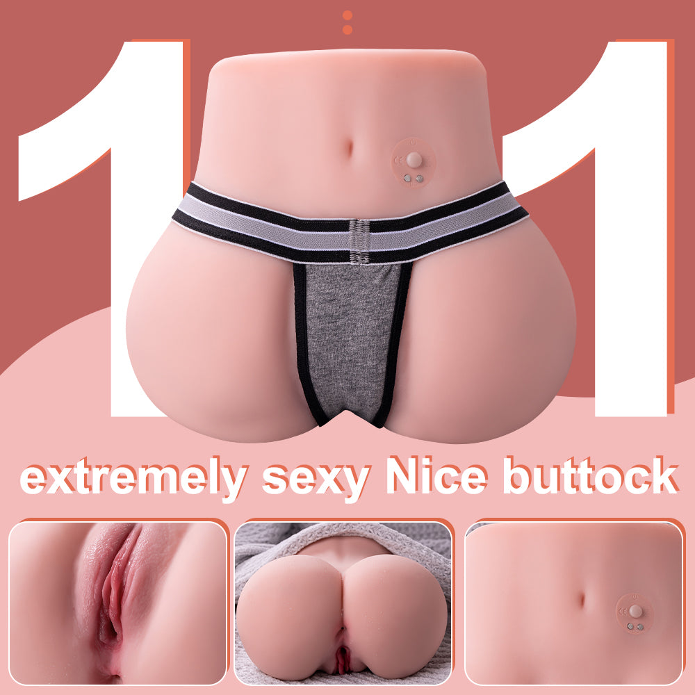 Roberta：4.62LB Automatic Sex Doll Vibrating Realistic Ass Male Masturbator