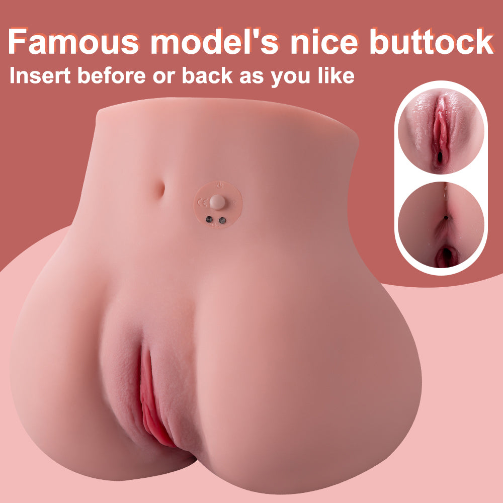 Roberta：4.62LB Automatic Sex Doll Vibrating Realistic Ass Male Masturbator