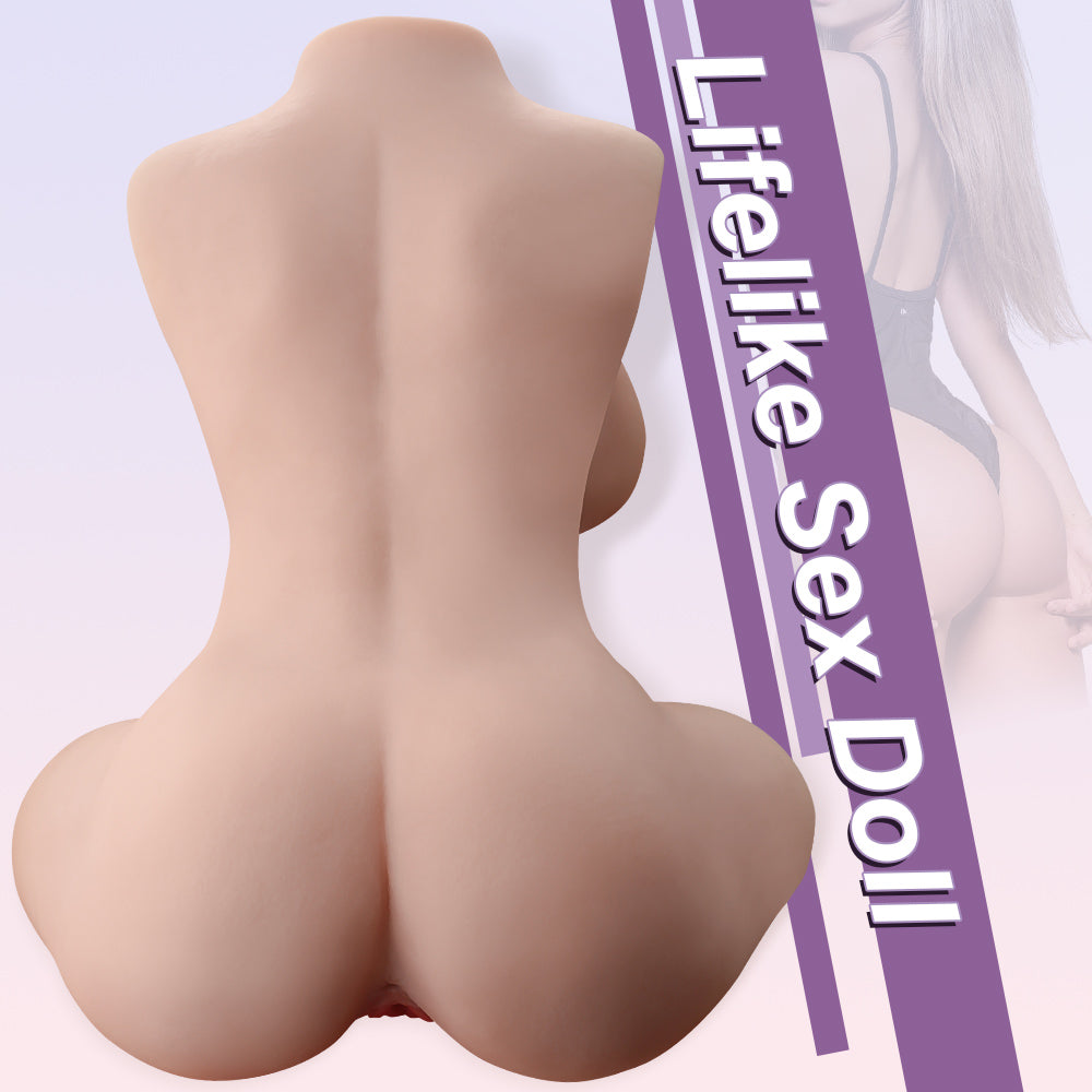 Lorraine：9.25LB Chest Torso Sex Doll | Realistic Mini Torso